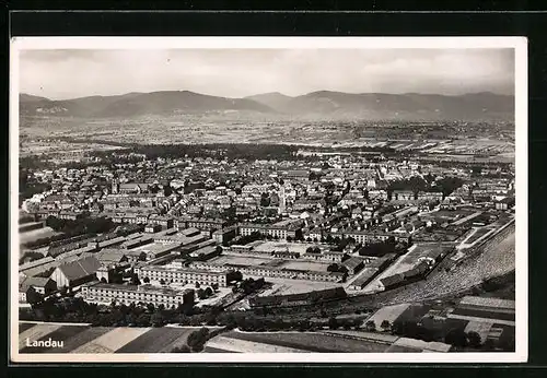 AK Landau i. Pfalz, Generalansicht der Stadt