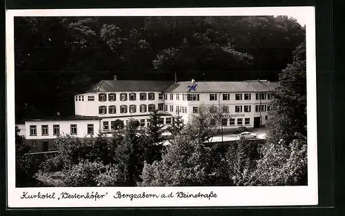 AK Bergzabern a. d. Weinstrasse, das Kurhotel Westenhöfer