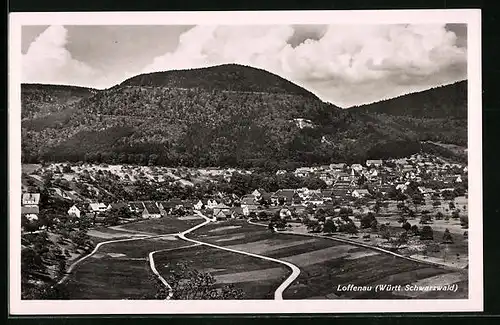 AK Loffenau im Schwarzwald, Generalansicht der Stadt