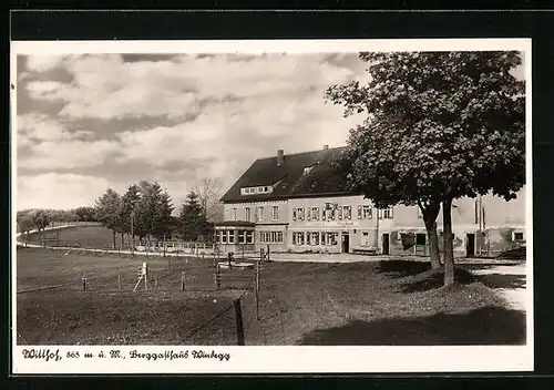 AK Witthoh, am Berggasthaus Windegg