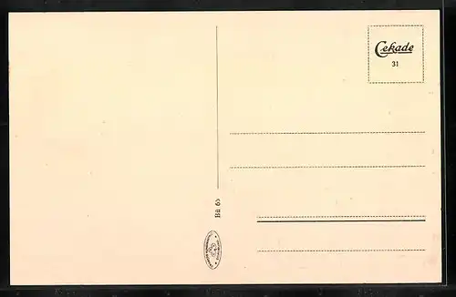 AK Bückeburg, Frontansicht des Schlosses