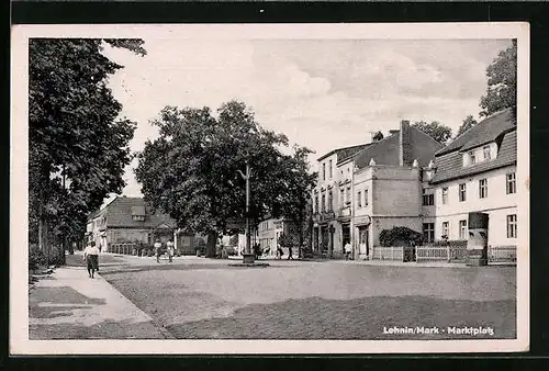 AK Lehnin i. Mark, auf dem Marktplatz