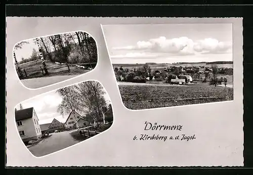 AK Dörrmenz a. d. Jagst, Generalansicht, Parkanlage