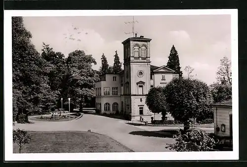 AK Gailingen, Kuranstalt Dr. Schmieder Schloss Rheinburg