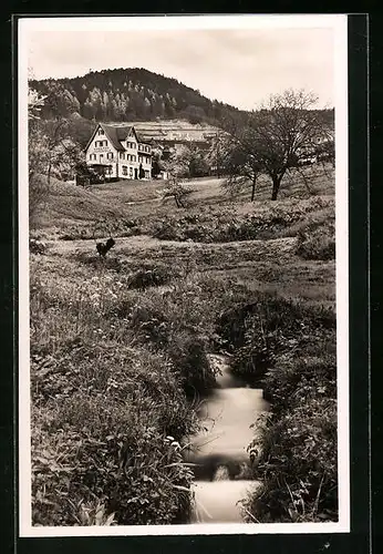 AK Lautenbach im Murgtal, Gasthof und Fremdenheim Lautenfelsen