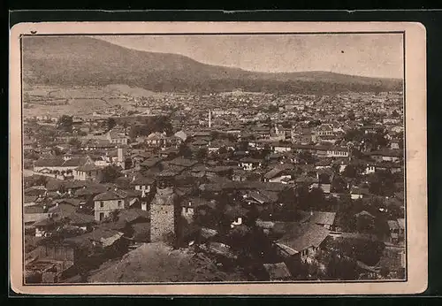 AK Peschtera, Blick über die gesamte Stadt