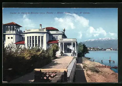 AK Gardone Riviera, Casino verso Fasano e Monte Baldo, Lago di Garda