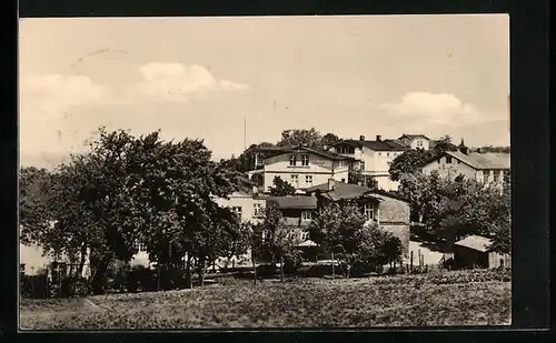 AK Lohme a. Rügen, Teilansicht der Ortschaft