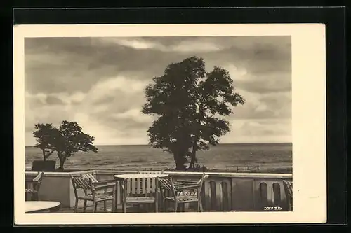 AK Heiligendamm, Kur- und Erholungsstätte für Werktätige, Blick auf die Ostsee