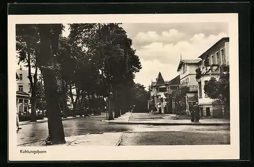 AK Kühlungsborn, Villen an der Strasse