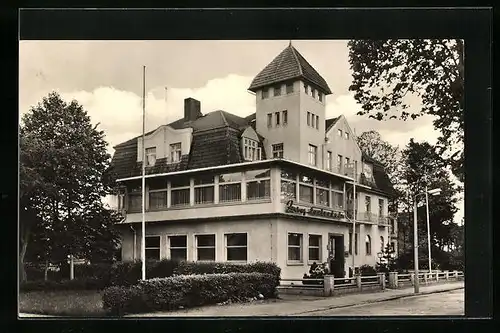 AK Kühlungsborn, am Zentrag-Ferienheim