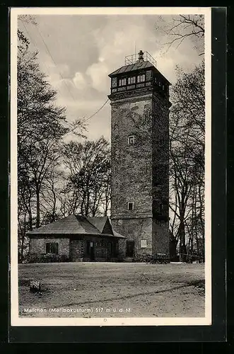 AK Malchen, am Melibokusturm