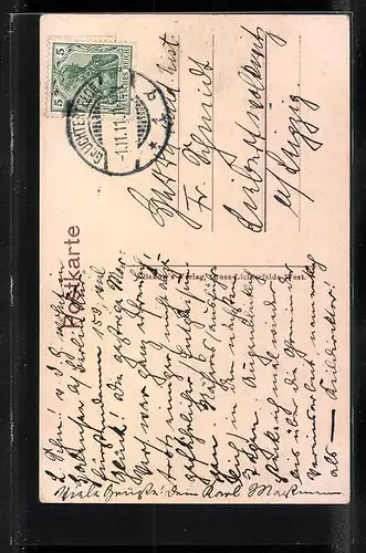 AK Gross-Lichterfelde, am Krieger-Denkmal