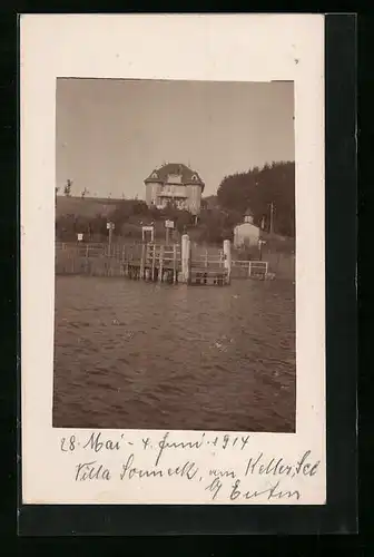 Foto-AK Eutin, 1914, Hotel Villa Sonneck