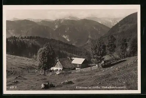 AK Mariazell, Köckensattel und Hochschwabaussicht