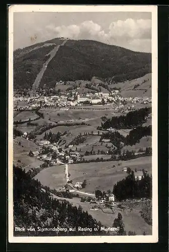 AK Rasing, Panorama vom Sigmundsberg gesehen
