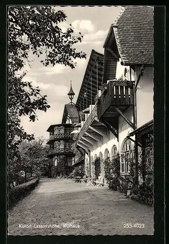 AK Lassnitzhöhe, Teilansicht vom Kurhaus
