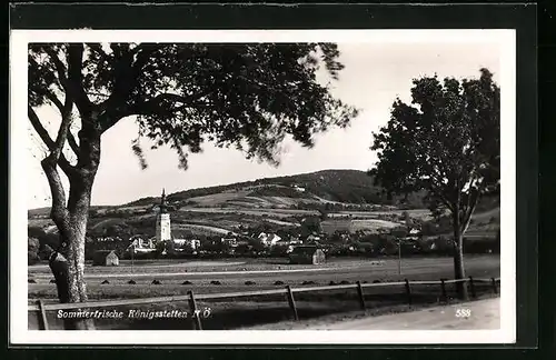 AK Königstetten, Totale mit Kirche