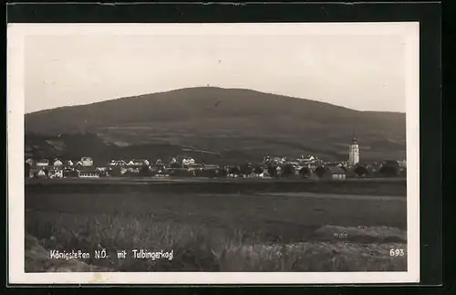 AK Königstetten, Panorama mit Tulbingerkogl