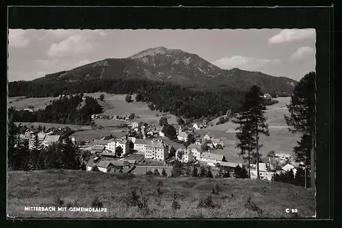 AK Mitterbach, Gesamtansicht mit Gemeindealpe