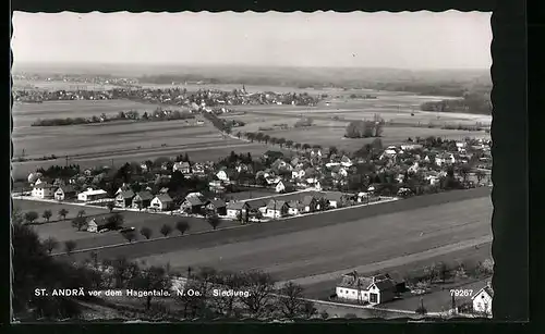 AK St. Andrä vor dem Hagentale, Blick auf die Siedlung
