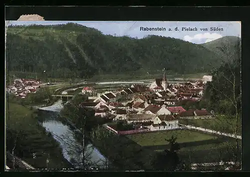 AK Rabenstein a. d. Pielach, Panoramablick von Süden