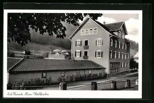 AK Bad Teinach, Hotel Haus Waldfrieden