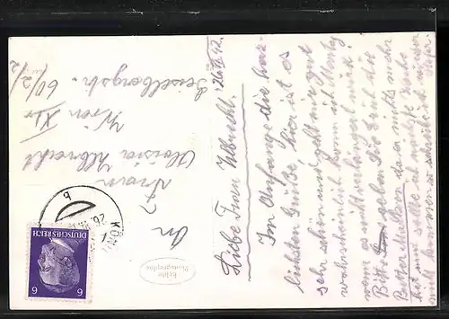 AK Königstetten, Panoramablick vom Berg