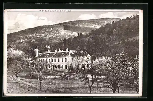 AK Königstetten, Blick auf das Rekonvaleszentenheim