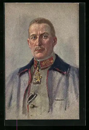 AK Herzog Albrecht von Württemberg in Uniform