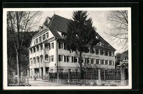 AK Hirsau, Sanatorium Dr. Römer