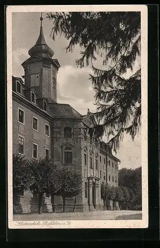AK Rossleben a. U., Klosterschule mit Turm