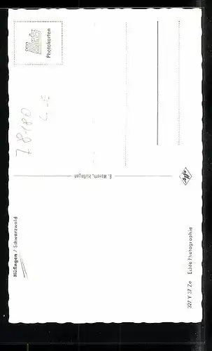 AK Hüfingen, Strassenpartie, Fronleichnams-Prozession