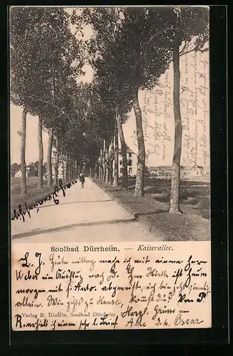 AK Dürrheim, Partie der Kaiserallee