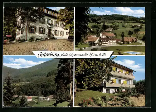 AK Endenburg, Ortsansichten mit Müttergenesungsheim Stalten
