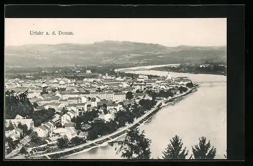 AK Urfahr a. d. Donau, Teilansicht