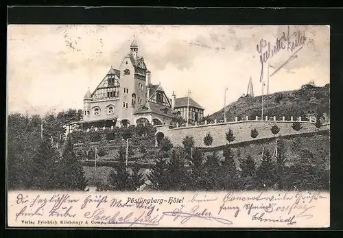 AK Linz, Pöstlingberg-Hôtel