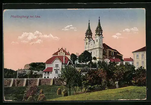 AK Linz, Kirche am Pöstlingberg