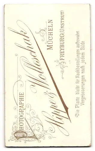Fotografie Hippe & Wolleschak, Mücheln, Knabe im Sonntagsanzug