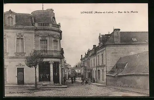 AK Longué, Rue de la Mairie