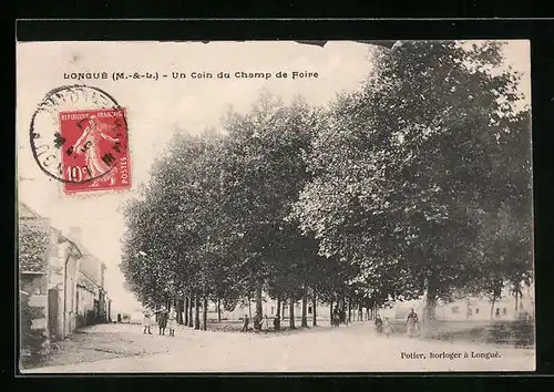 AK Longué, Un Coin du Champ de Foire
