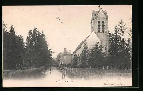 AK Patey, L`Eglise