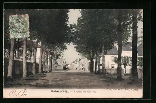 AK Quincy-Ségy, Avenue du Chateau