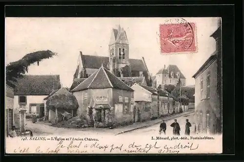 AK Salins, L`Eglise et l`Ancien Chateau
