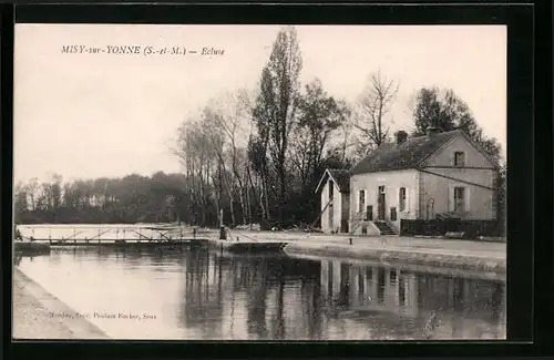 AK Misy-sur-Yonne, Ecluse