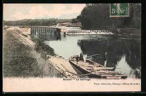 AK Noisiel, Le barrage