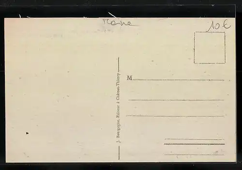 AK Nanteuil-sur-Marne, Vue sur la Marne