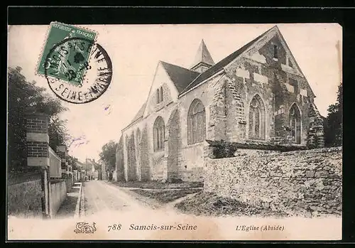 AK Samois-sur-Seine, L`Eglise