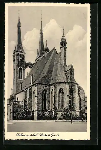 AK Köthen in Anhalt, Kirche St. Jacobs