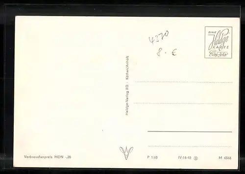 AK Köthen /Anh., Ernst-Thälmann-Strasse mit HO Haus der Technik